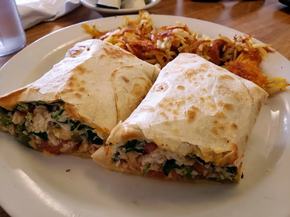Vegetarian Breakfast Burrito